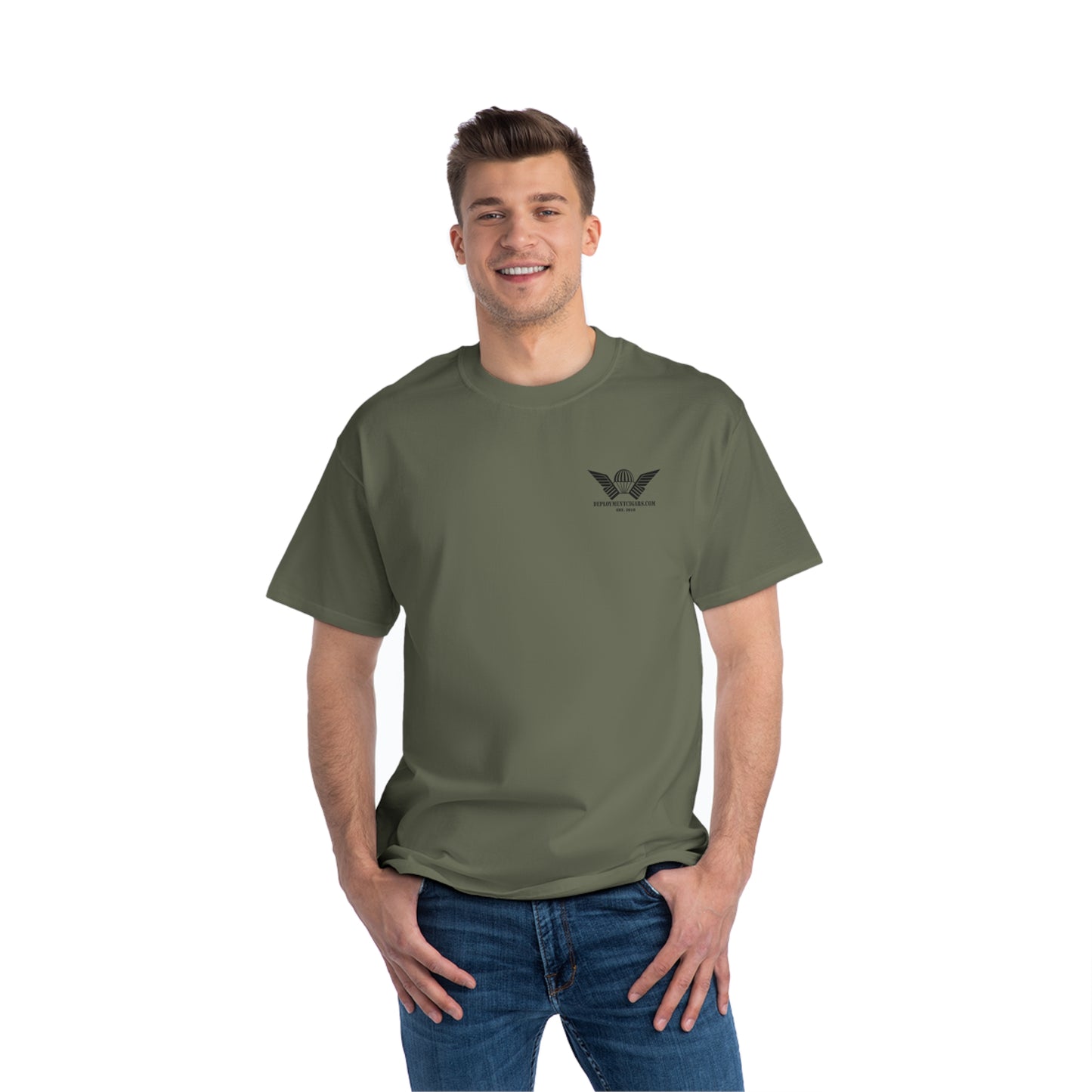 DCC Official Deplorable Hanes 100% Cotton Beefy-T® Short-Sleeve T-Shirt