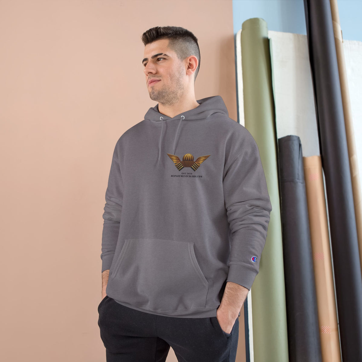 DCC/Operator Style Logo Champion Hoodie