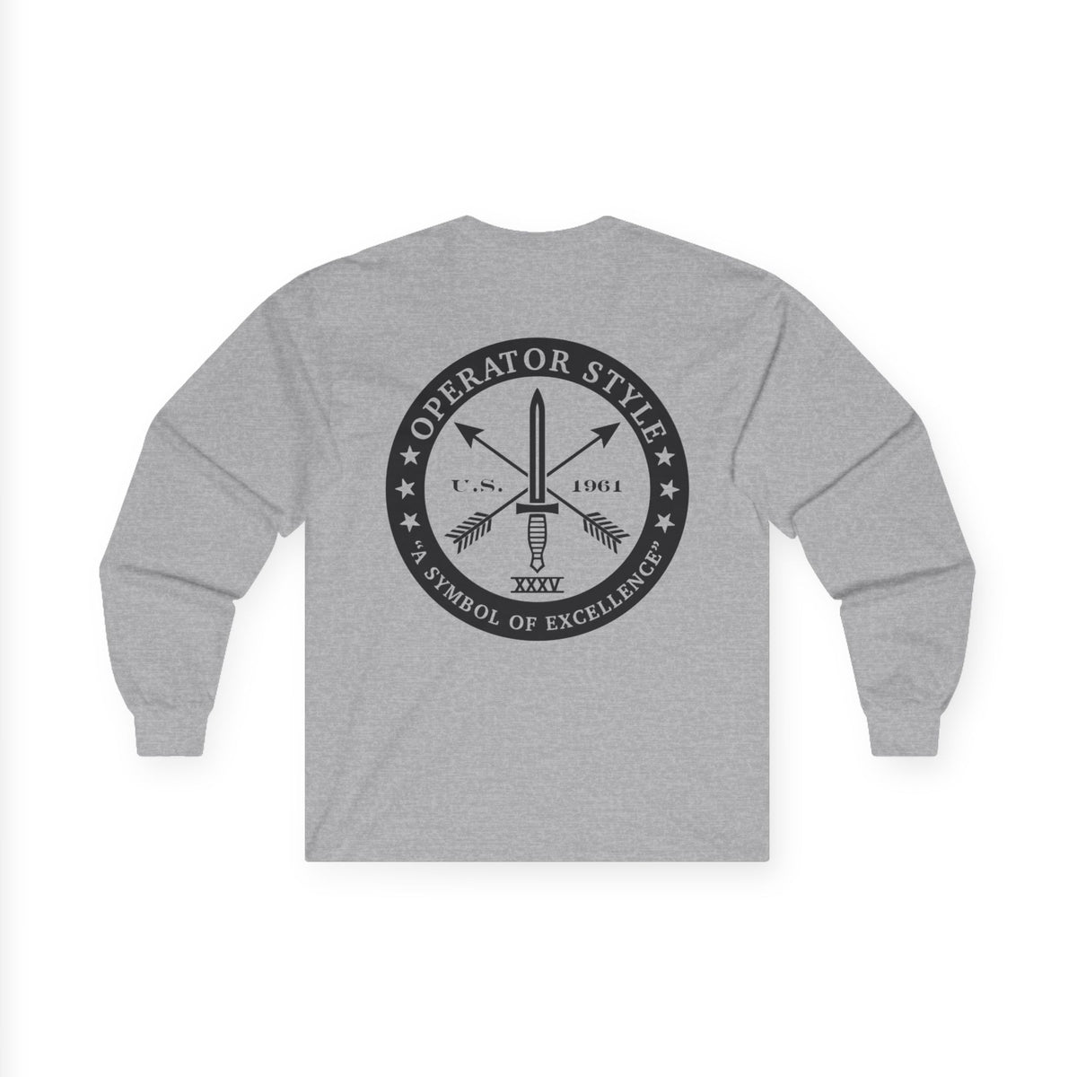 DCC/Operator Style Ultra Cotton Long Sleeve Tee