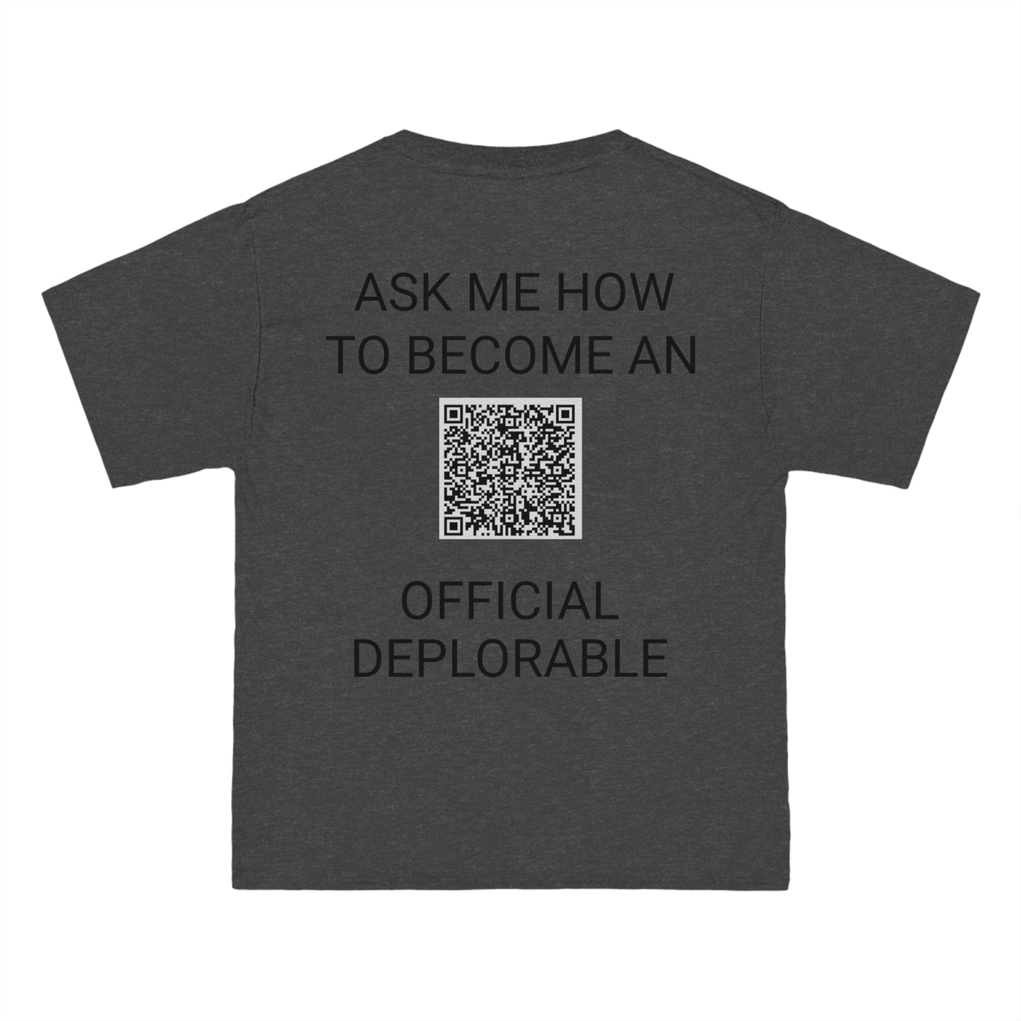 DCC Official Deplorable Hanes 100% Cotton Beefy-T® Short-Sleeve T-Shirt