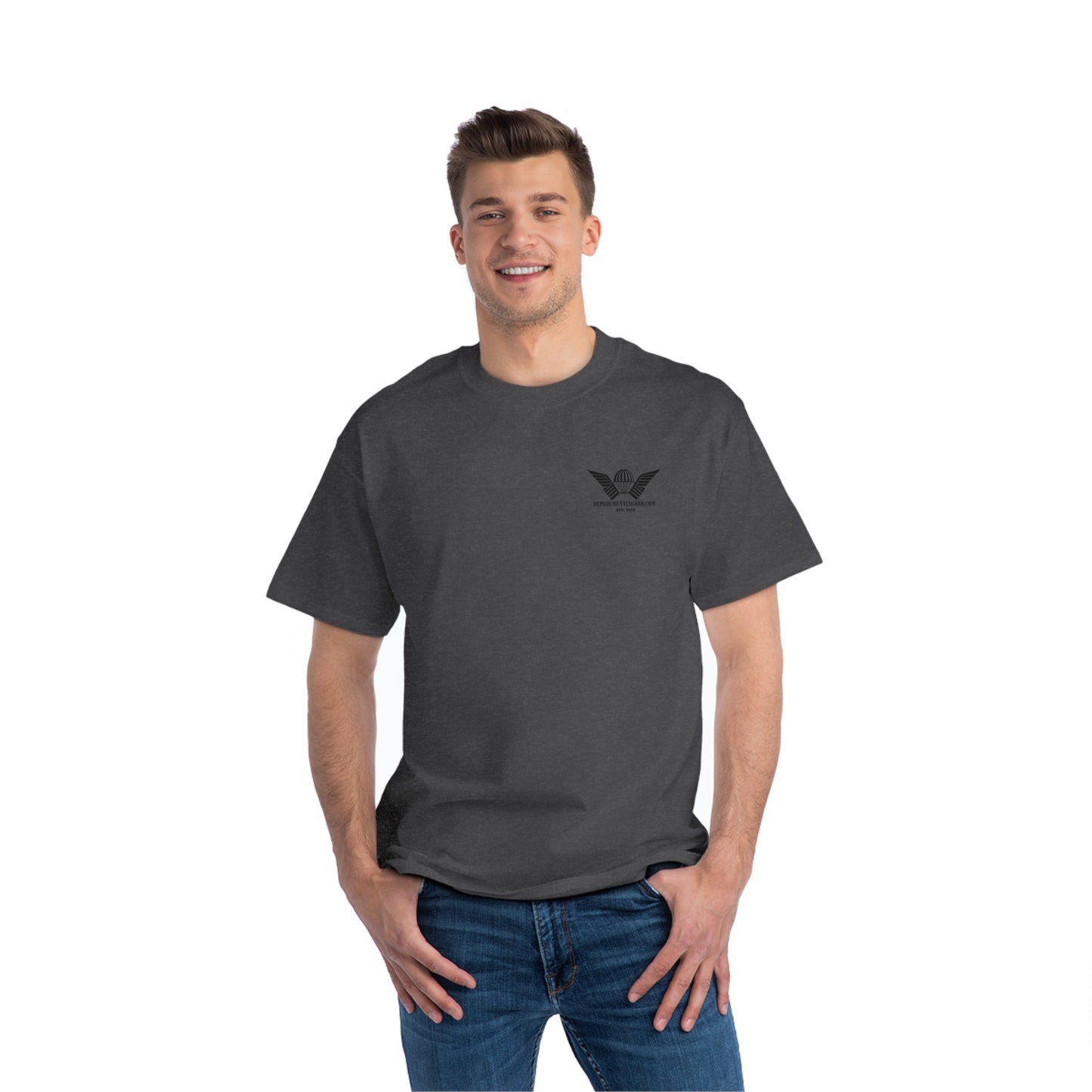 DCC Official Deplorable Hanes 100% Cotton Beefy-T® Short-Sleeve T-Shirt