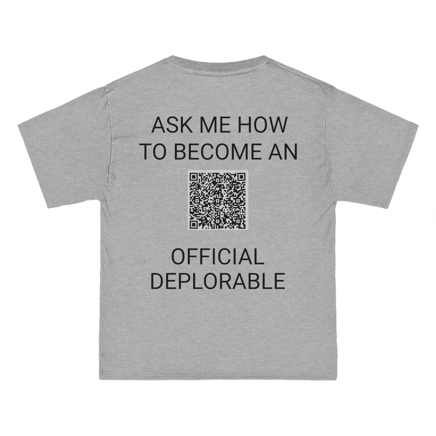 DCC Official Deplorable Hanes 100% Cotton Beefy-T® Short-Sleeve T-Shirt