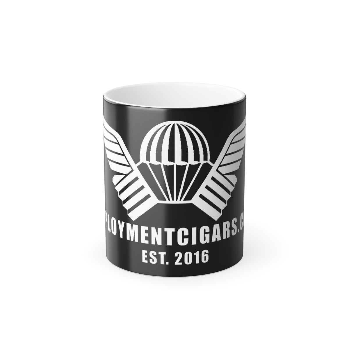 Color-Changing Mug — DeploymentCigars Logo (Est. 2016) 11oz