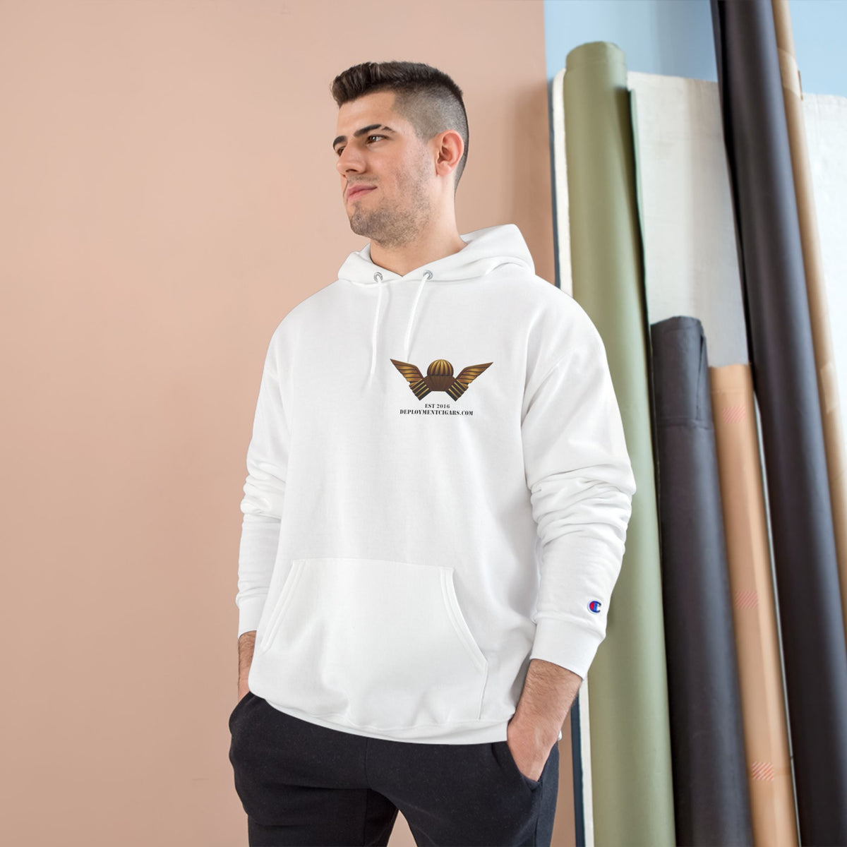 DCC/Operator Style Logo Champion Hoodie
