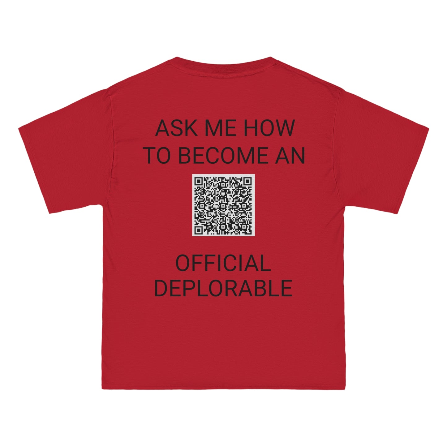 DCC Official Deplorable Hanes 100% Cotton Beefy-T® Short-Sleeve T-Shirt