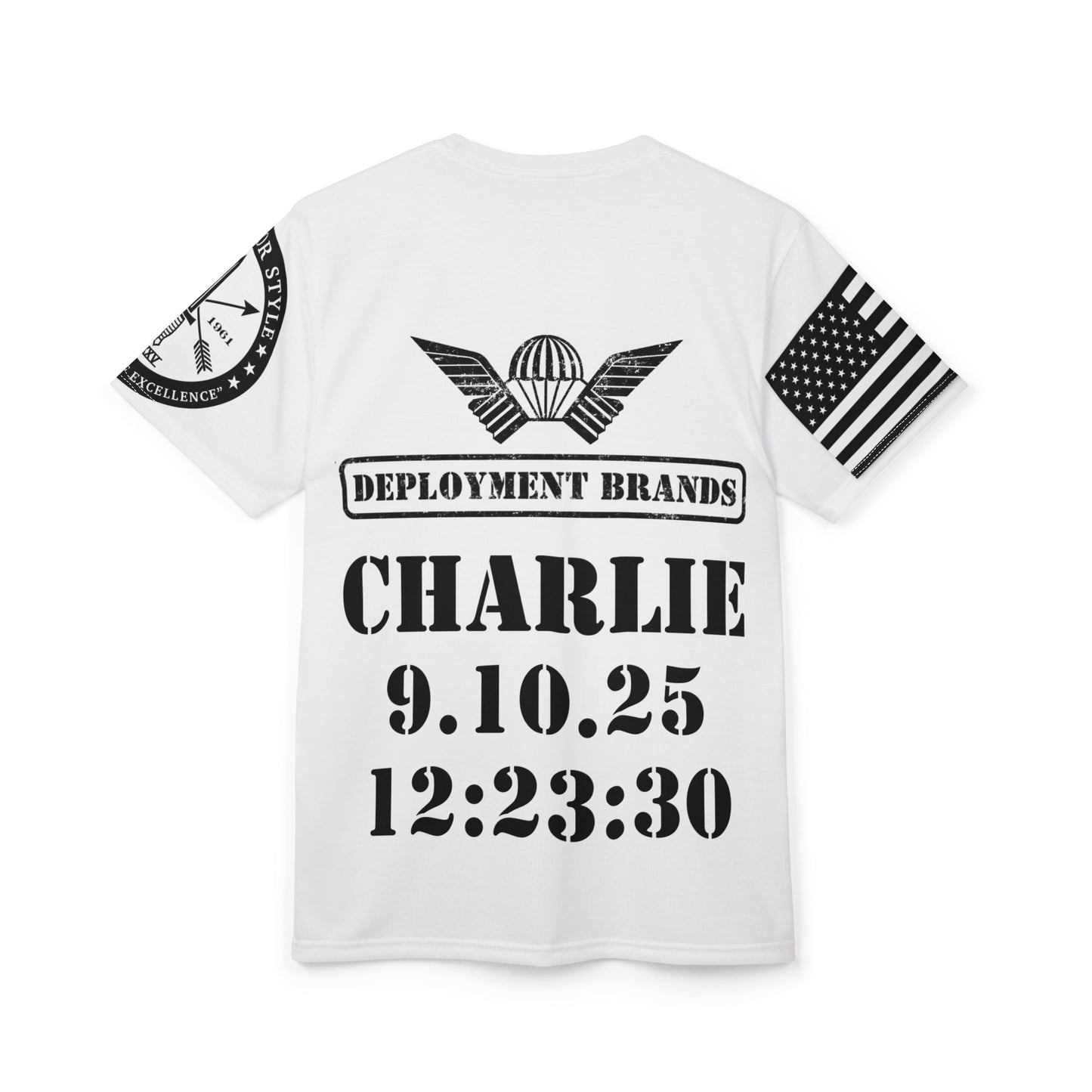 Freedom Operator Style — Deployment Brand Patriotic T-Shirt