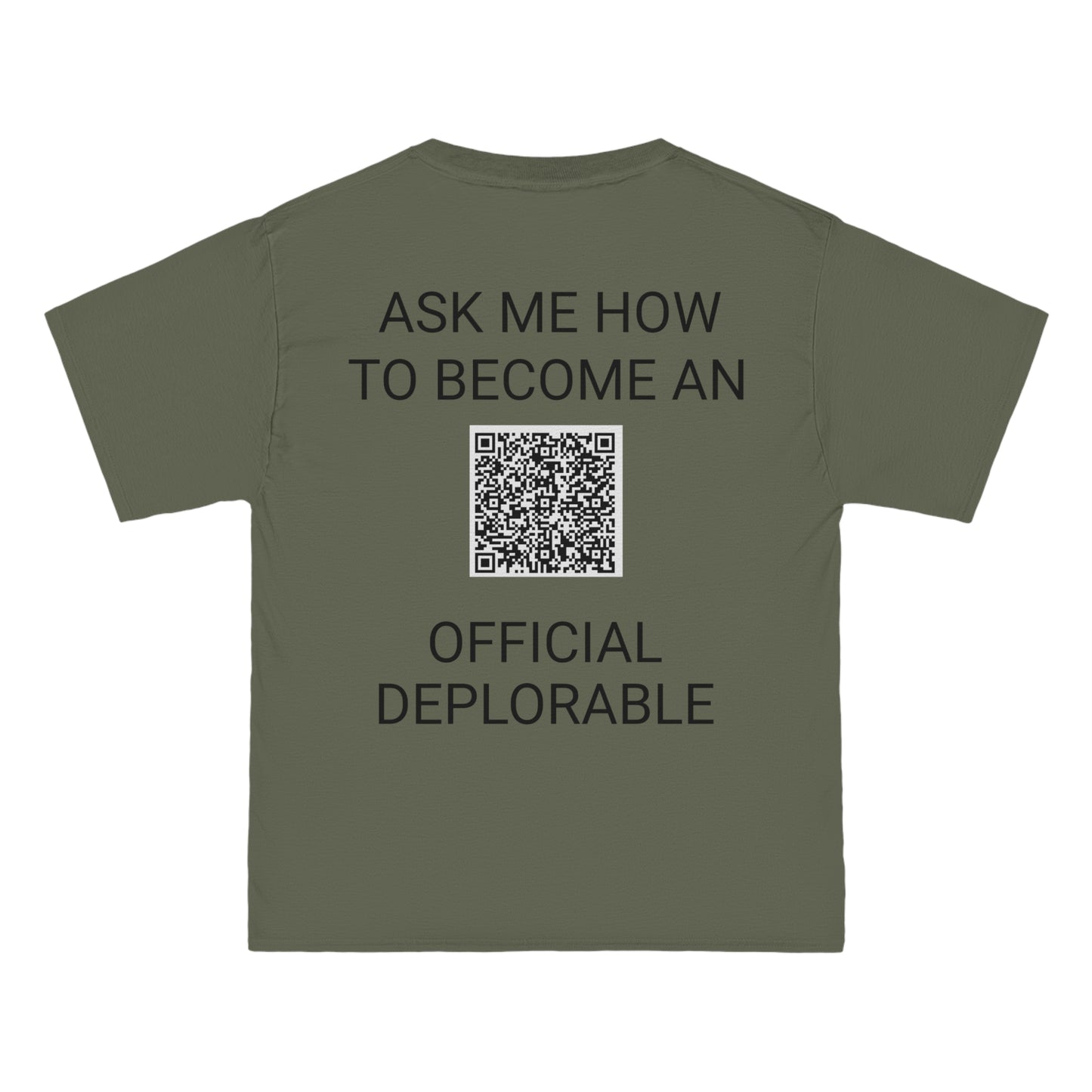 DCC Official Deplorable Hanes 100% Cotton Beefy-T® Short-Sleeve T-Shirt