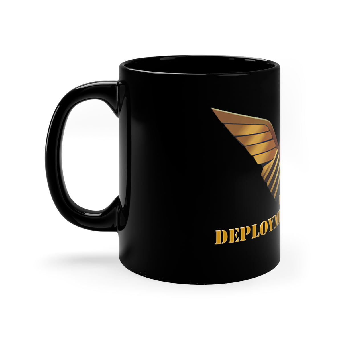 Glossy Black DCC Mug
