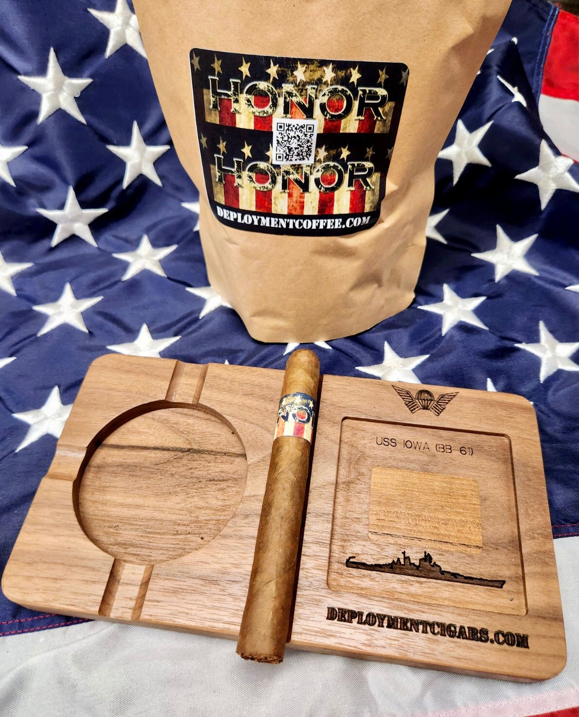 Deployment HONOR Series Coffee & Cigar Sampler