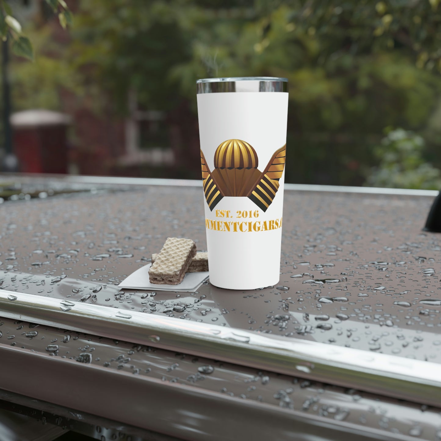 DCC Gold Logo 22oz Copper Vacuum Insulated Tumbler