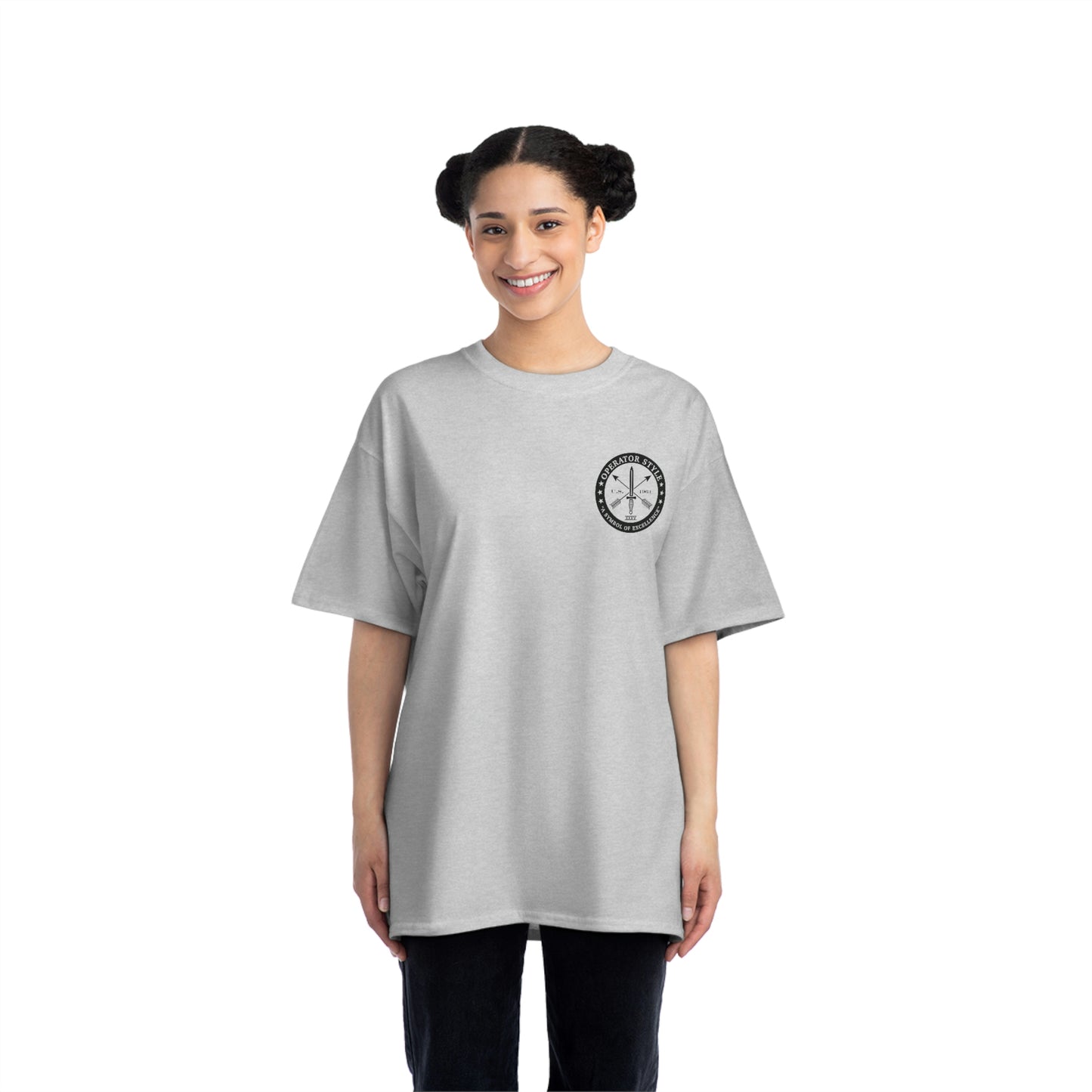 Operator Style/DCC Hanes 100% Cotton Beefy-T® Short-Sleeve T-Shirt