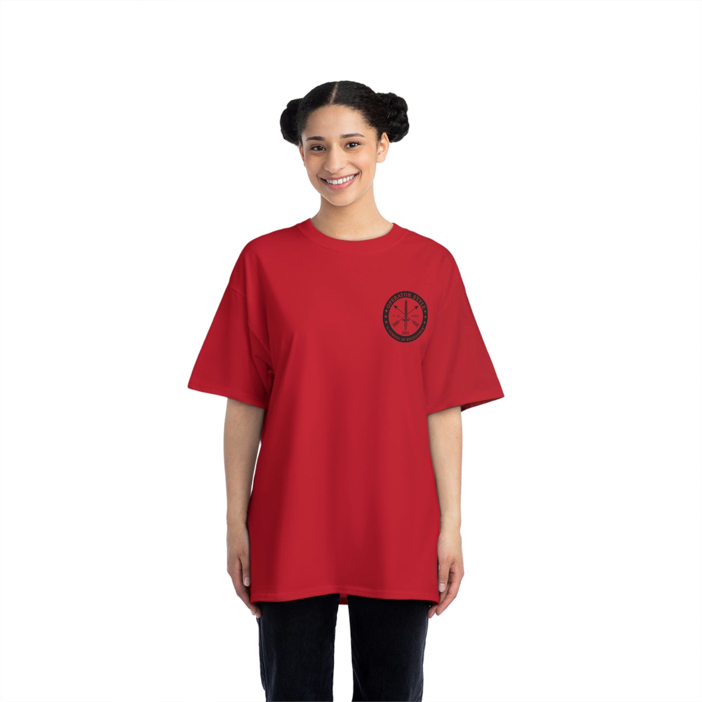 Operator Style/DCC Hanes 100% Cotton Beefy-T® Short-Sleeve T-Shirt