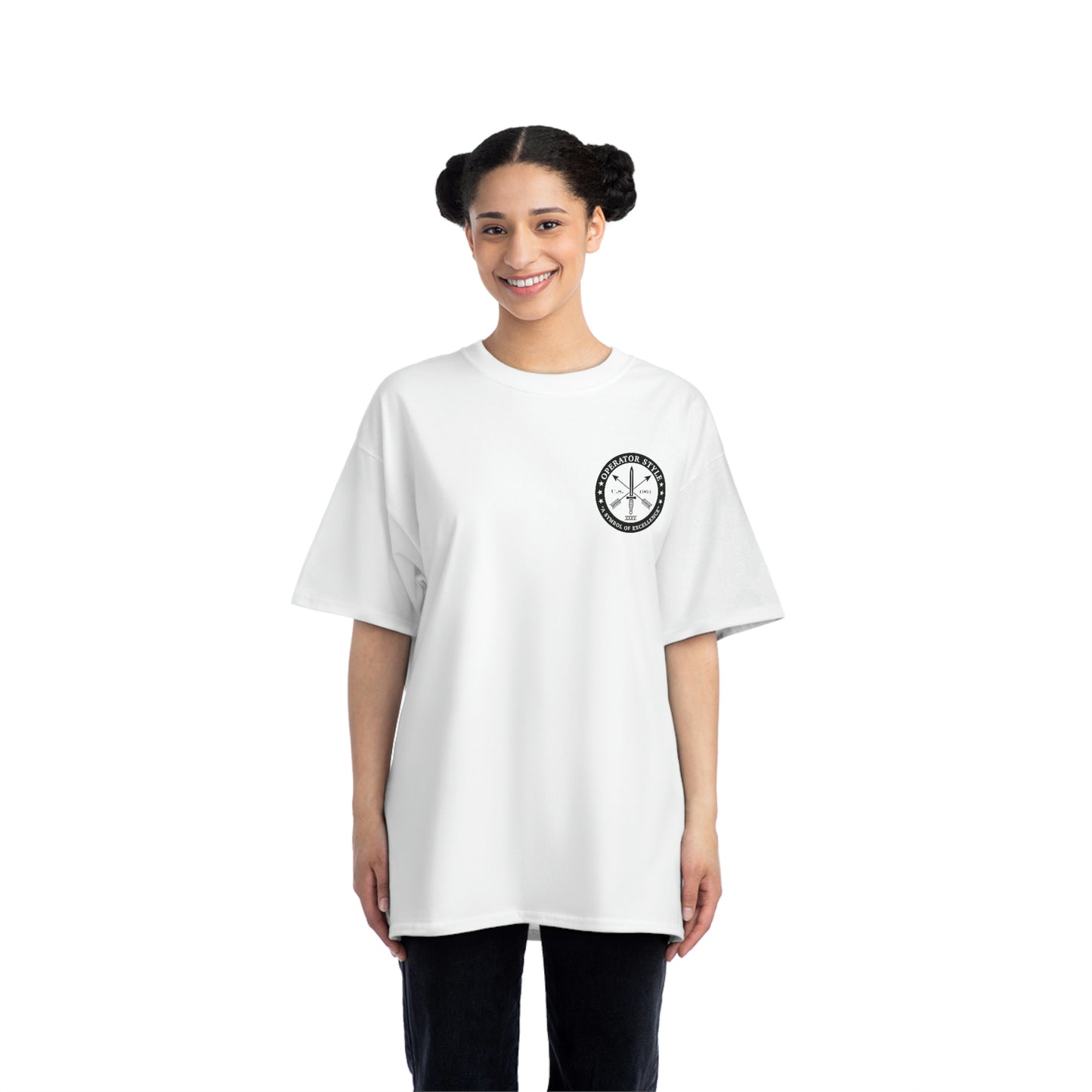 Operator Style/DCC Hanes 100% Cotton Beefy-T® Short-Sleeve T-Shirt