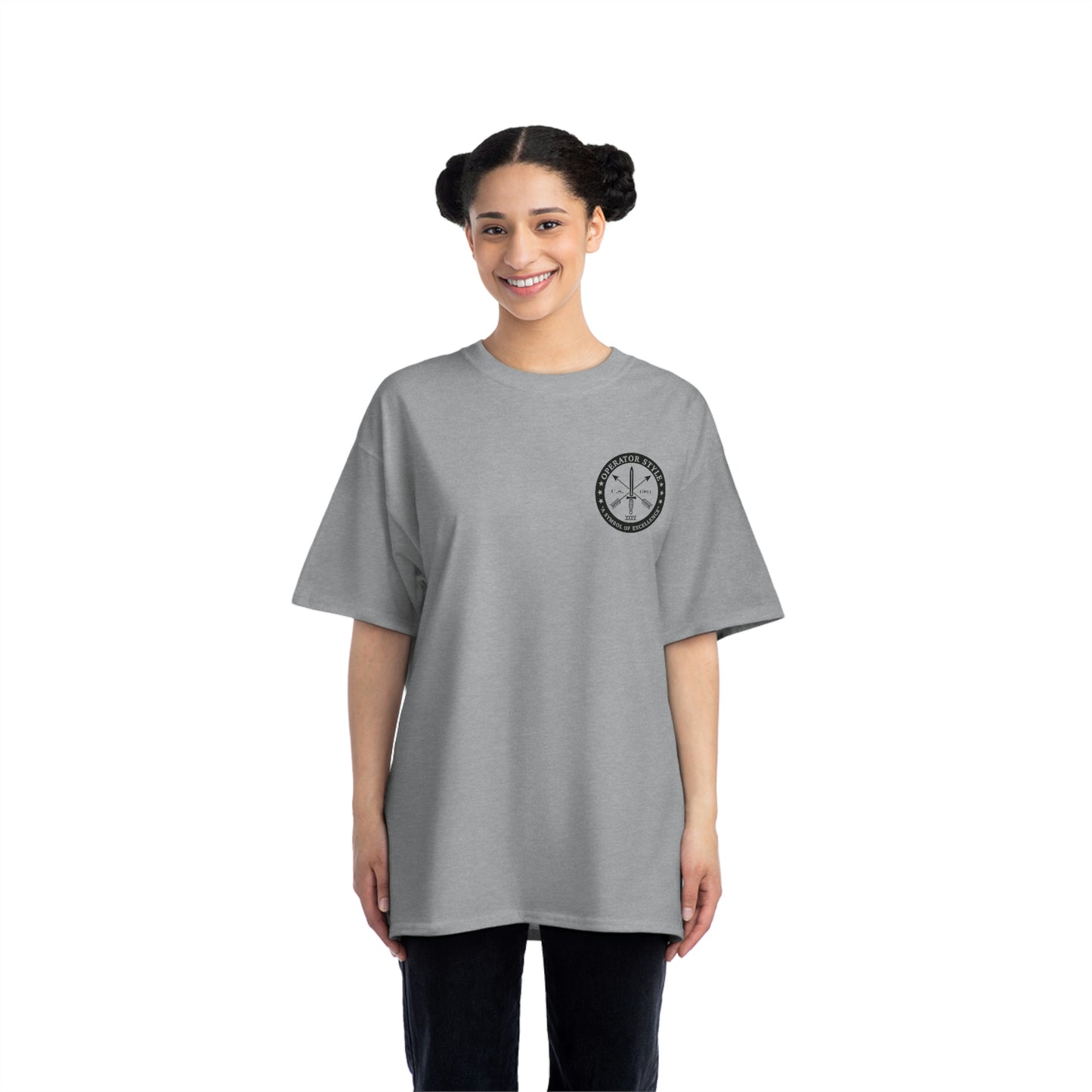 Operator Style/DCC Hanes 100% Cotton Beefy-T® Short-Sleeve T-Shirt
