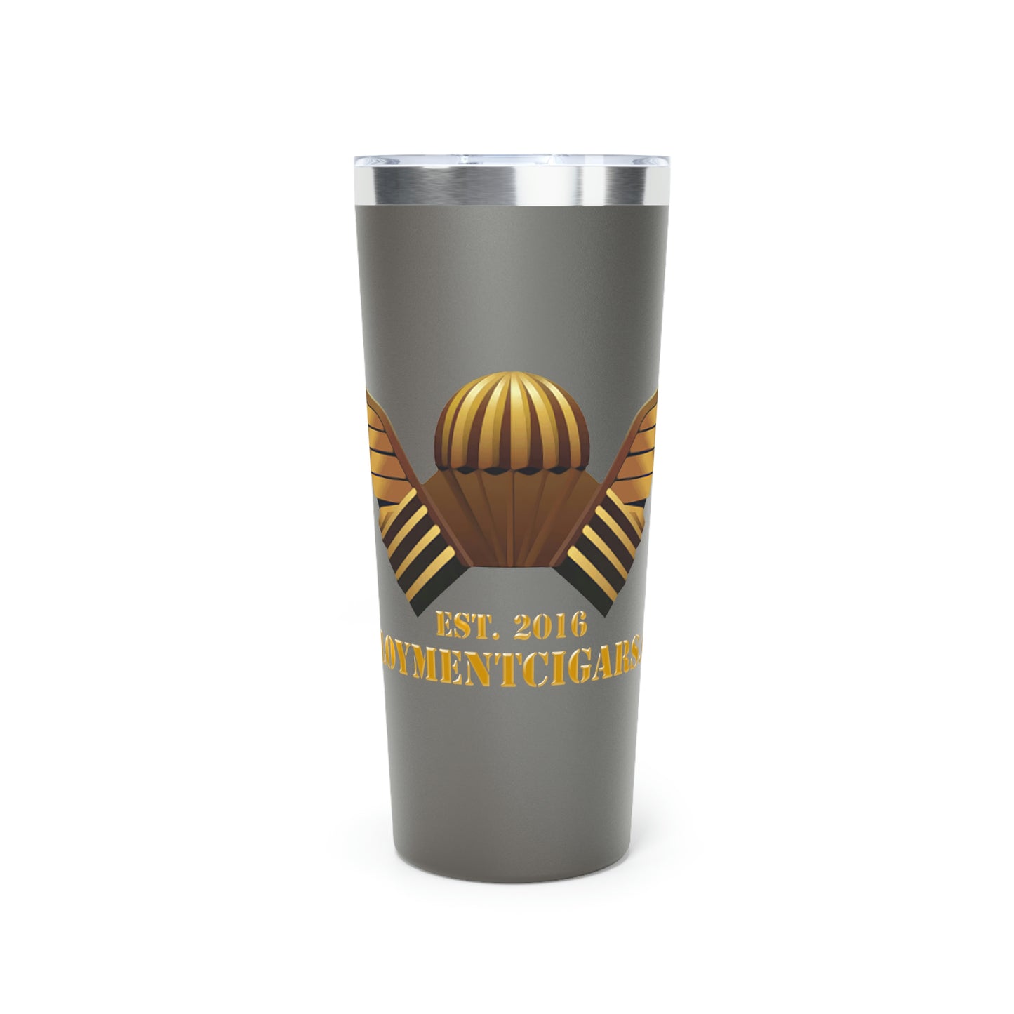 DCC Gold Logo 22oz Copper Vacuum Insulated Tumbler