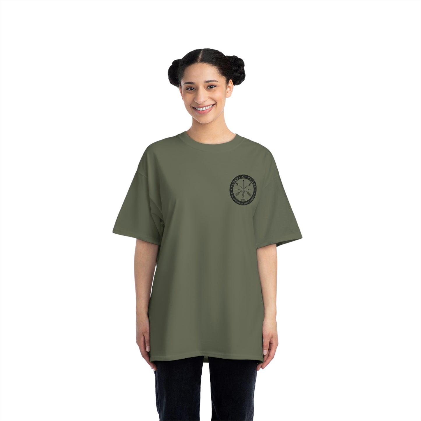 Operator Style/DCC Hanes 100% Cotton Beefy-T® Short-Sleeve T-Shirt