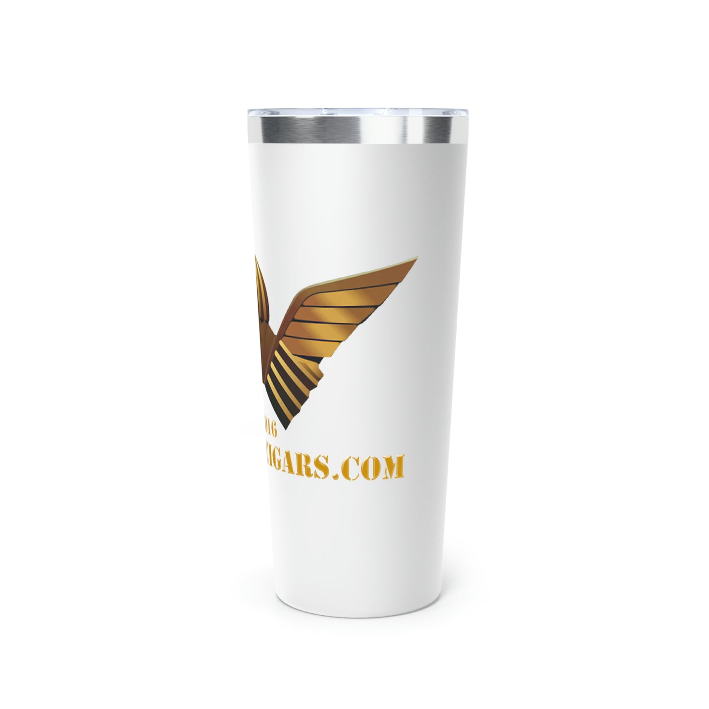DCC Gold Logo 22oz Copper Vacuum Insulated Tumbler