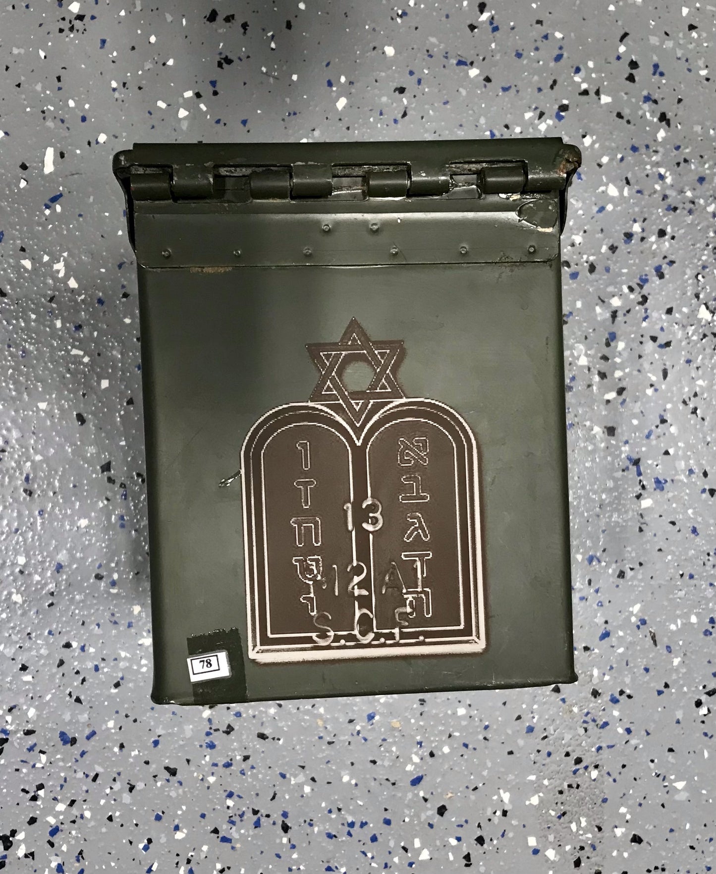 Chaplain Corps Ammo Can Humidor