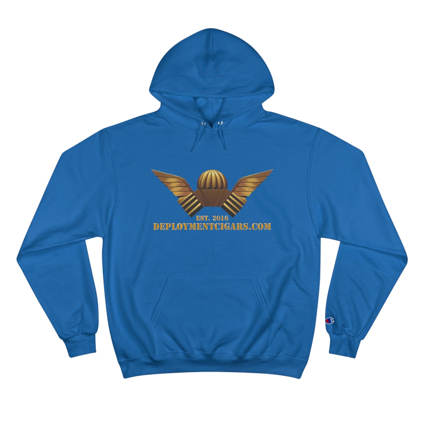 Champion Gold Logo Hoodie