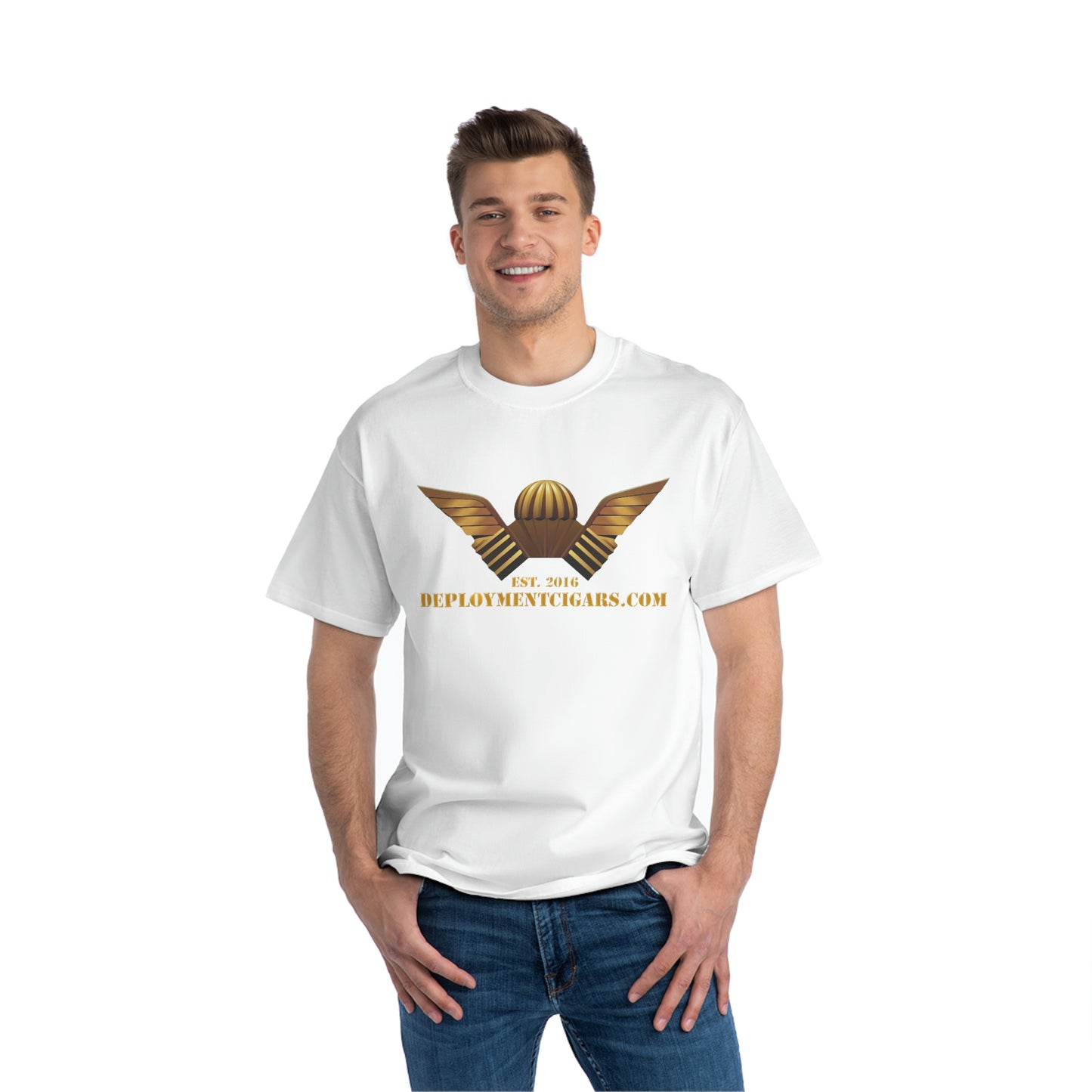 DCC Hanes 100% Cotton Beefy-T® Short-Sleeve T-Shirt