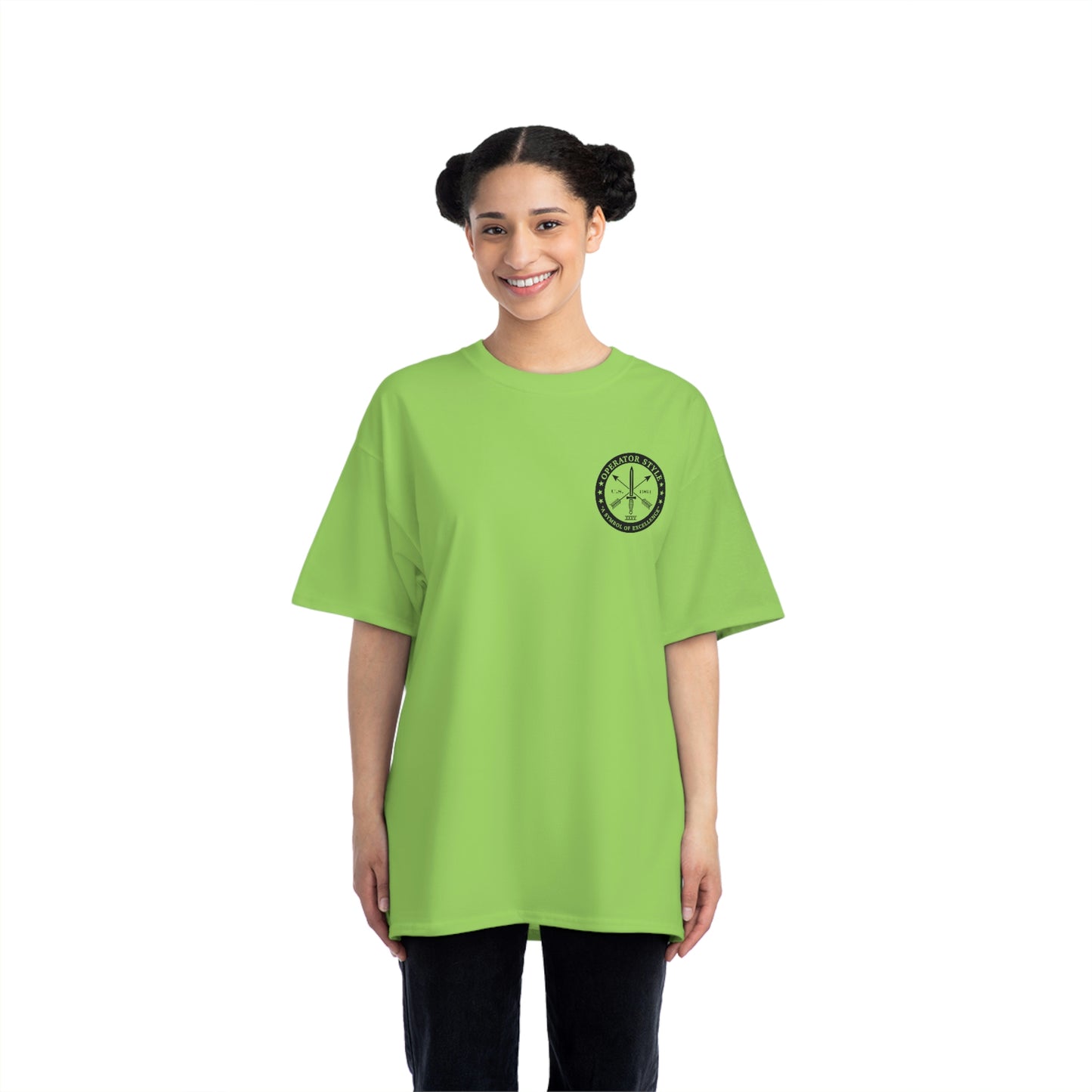 Operator Style/DCC Hanes 100% Cotton Beefy-T® Short-Sleeve T-Shirt