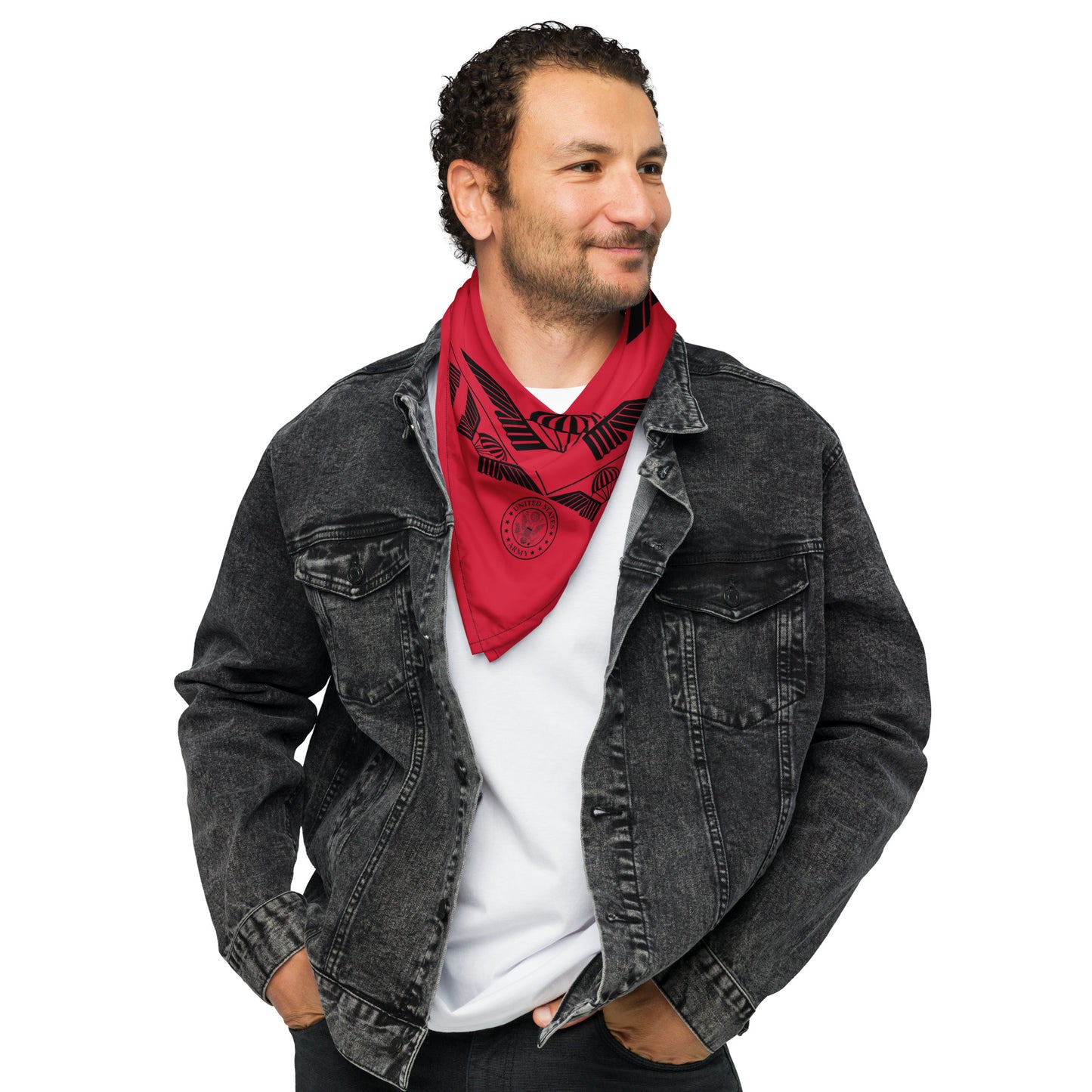 DCC Red/Black Logo Bandana