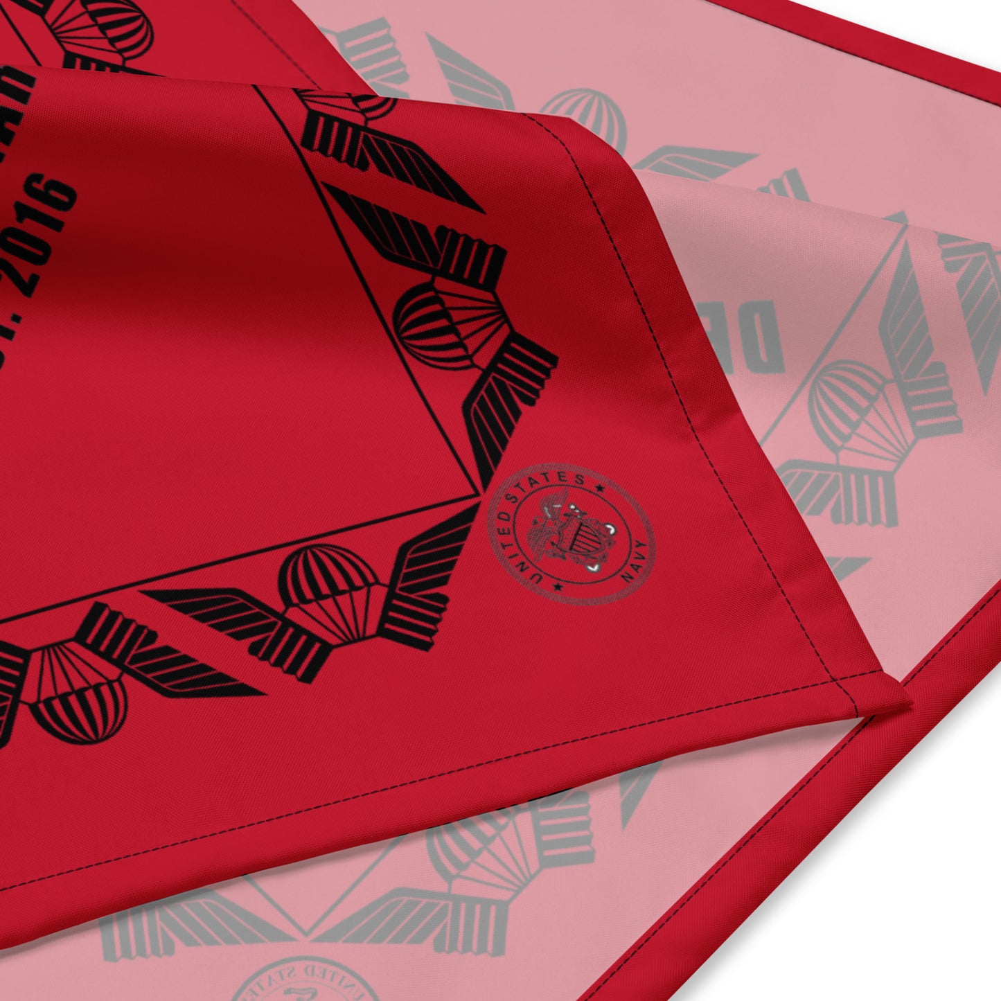 DCC Red/Black Logo Bandana