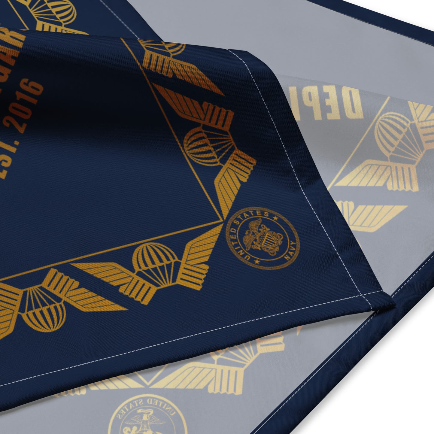 DCC Navy/Gold Logo bandana