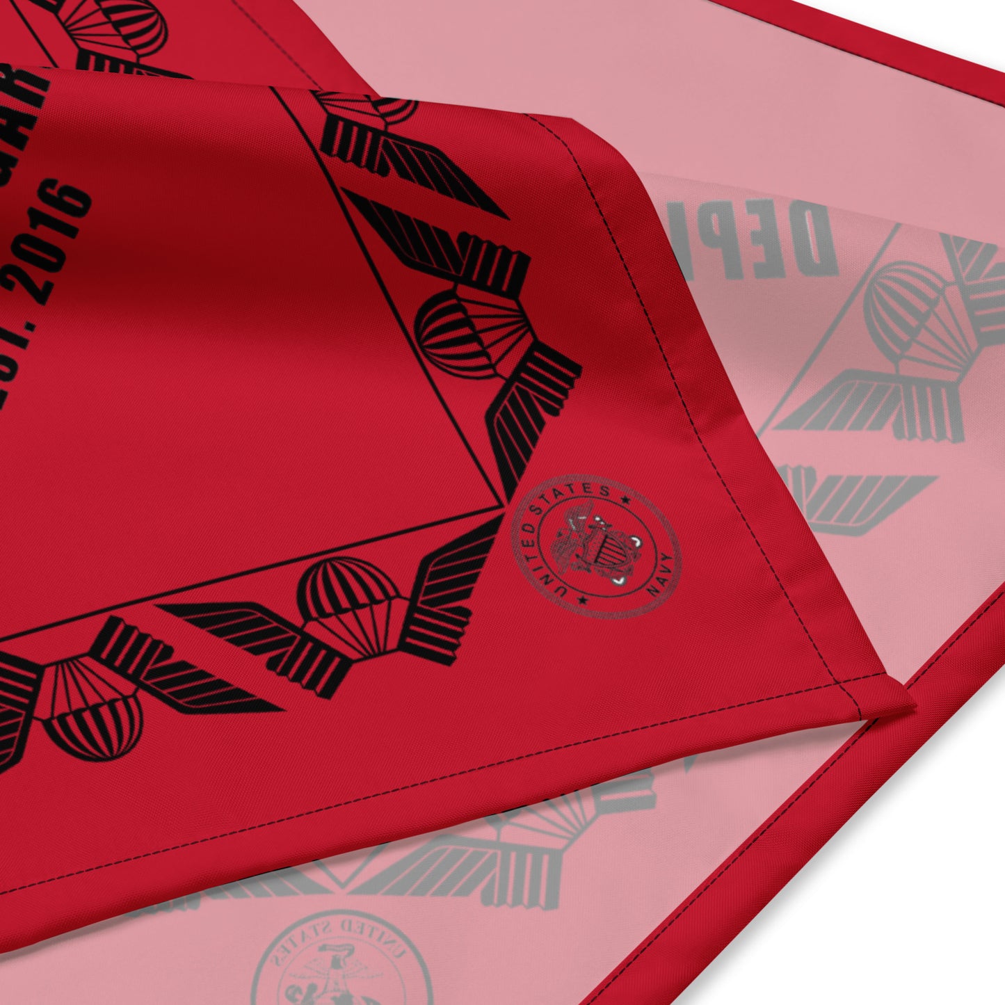 DCC Red/Black Logo Bandana