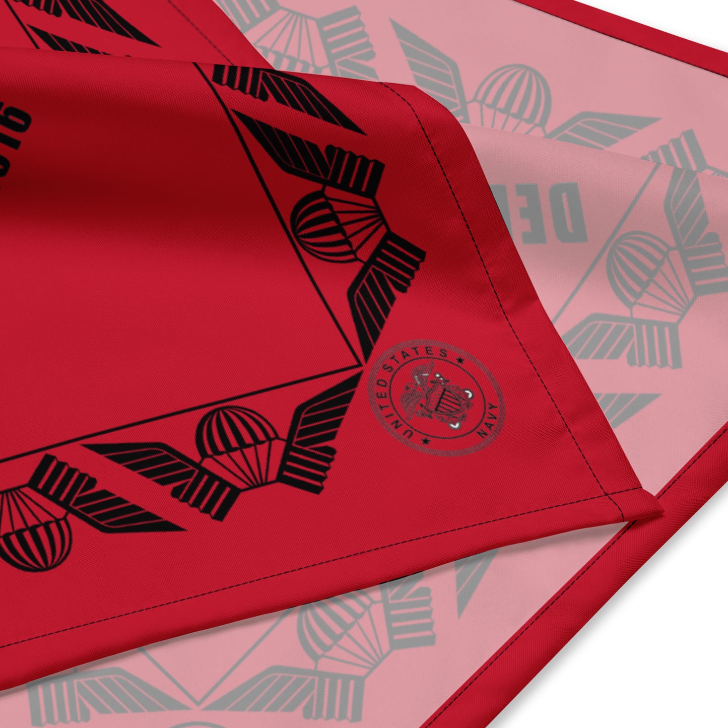 DCC Red/Black Logo Bandana