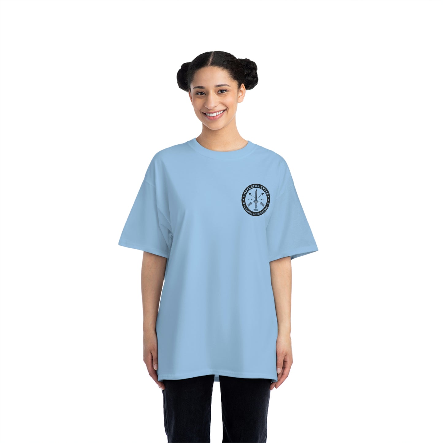 Operator Style/DCC Hanes 100% Cotton Beefy-T® Short-Sleeve T-Shirt