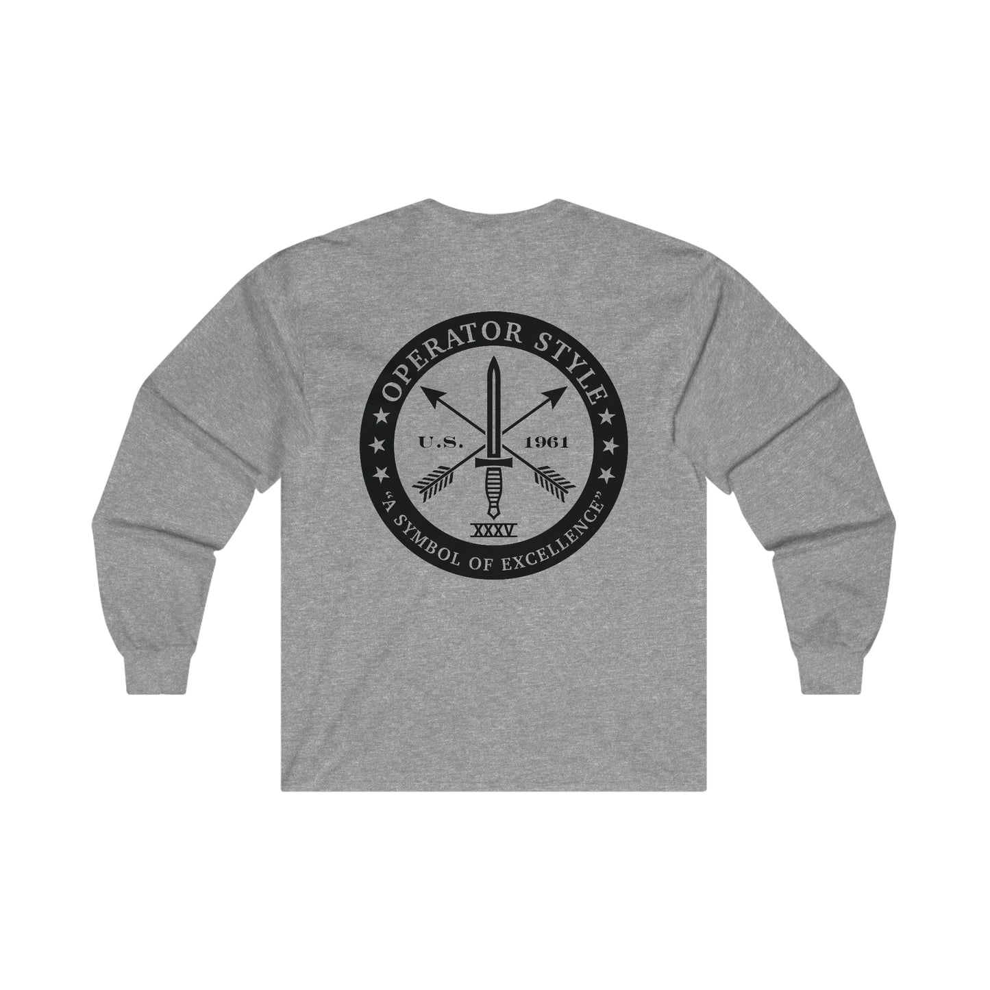 DCC/Operator Style Ultra Cotton Long Sleeve Tee