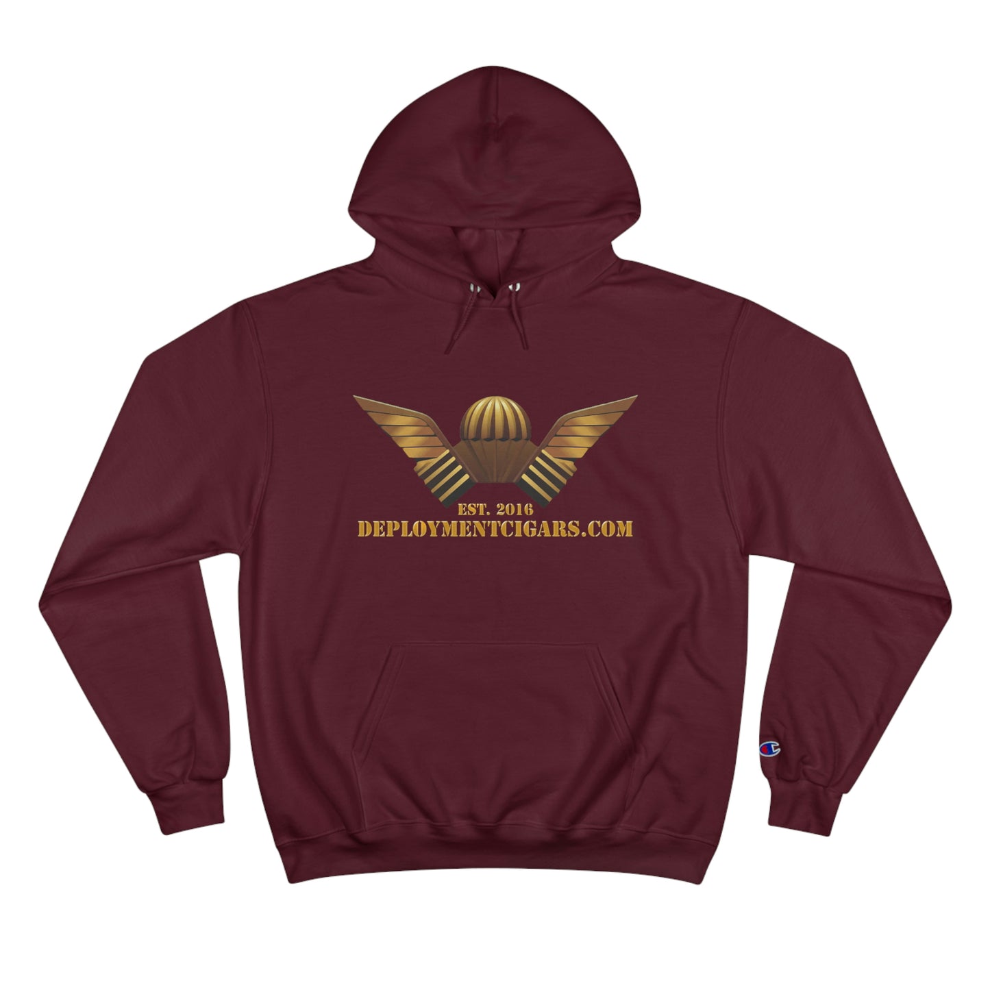 Champion Gold Logo Hoodie