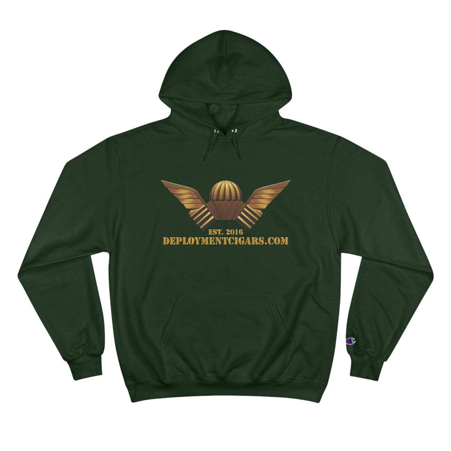 Champion Gold Logo Hoodie
