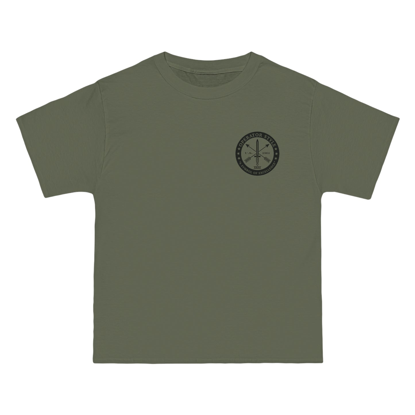 Operator Style/DCC Hanes 100% Cotton Beefy-T® Short-Sleeve T-Shirt
