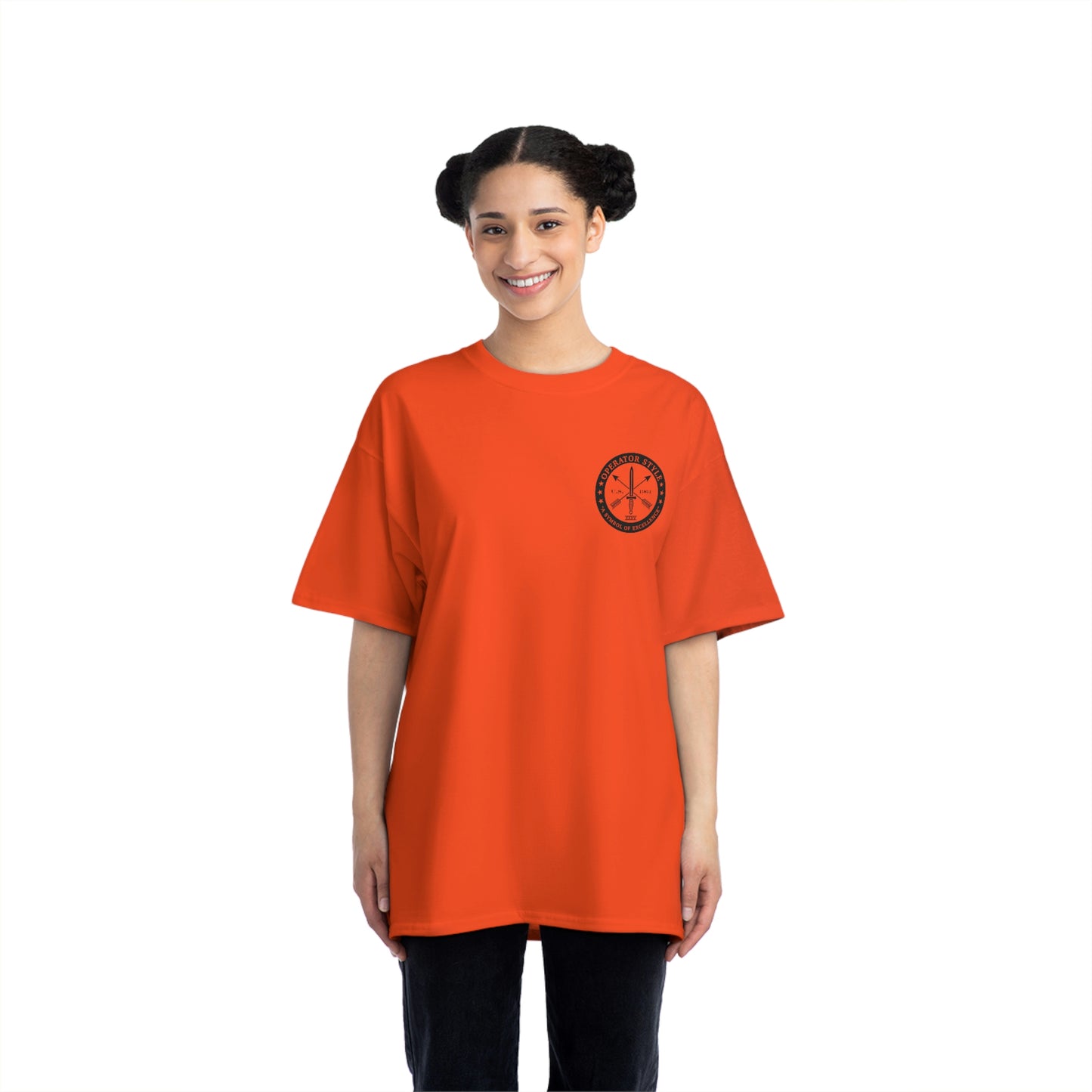 Operator Style/DCC Hanes 100% Cotton Beefy-T® Short-Sleeve T-Shirt