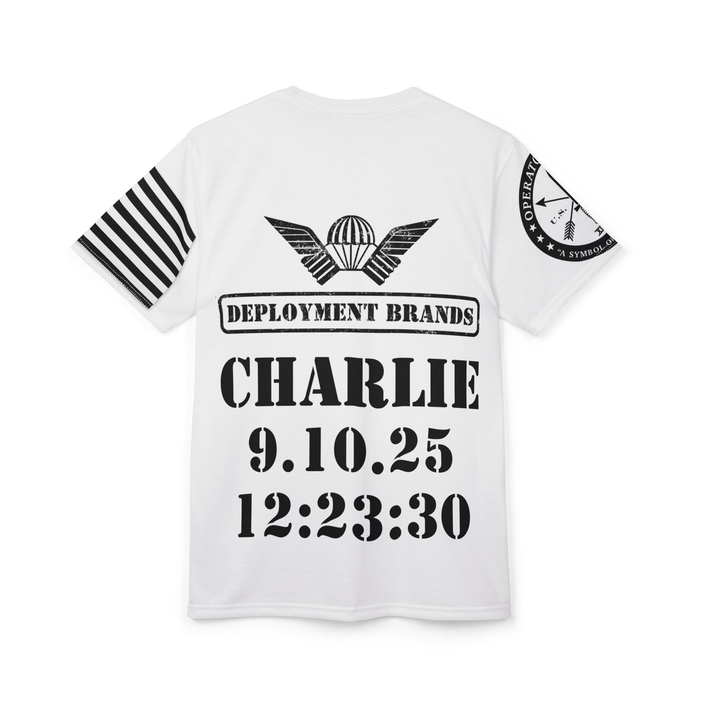 Freedom Operator Style — Deployment Brand Patriotic T-Shirt