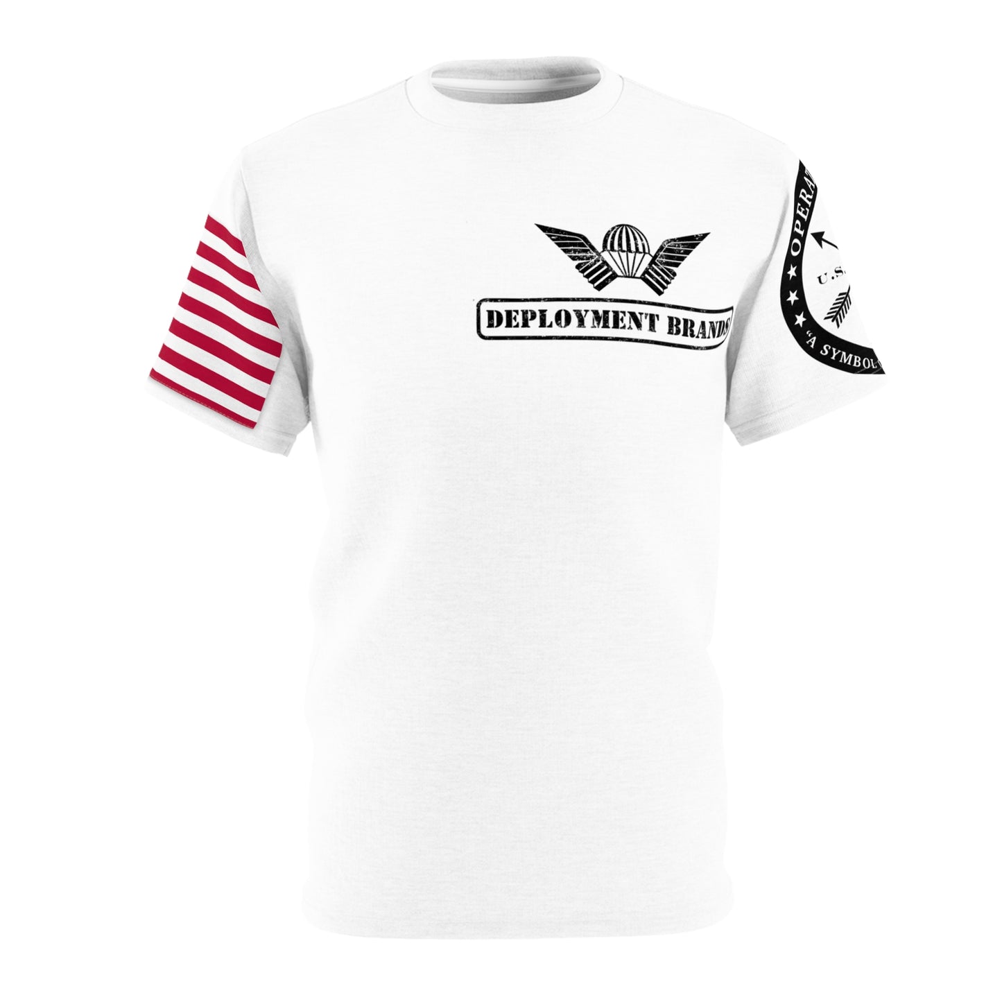 FAFO Color Freedom Operator Style — Deployment Brand Patriotic T-Shirt