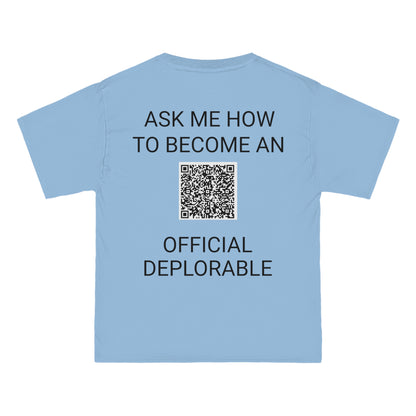 DCC Official Deplorable Hanes 100% Cotton Beefy-T®  Short-Sleeve T-Shirt
