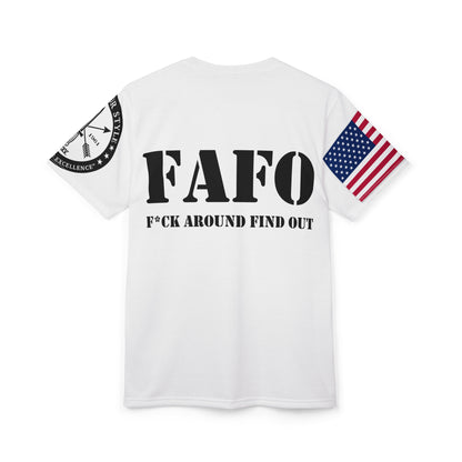 FAFO Color Freedom Operator Style — Deployment Brand Patriotic T-Shirt