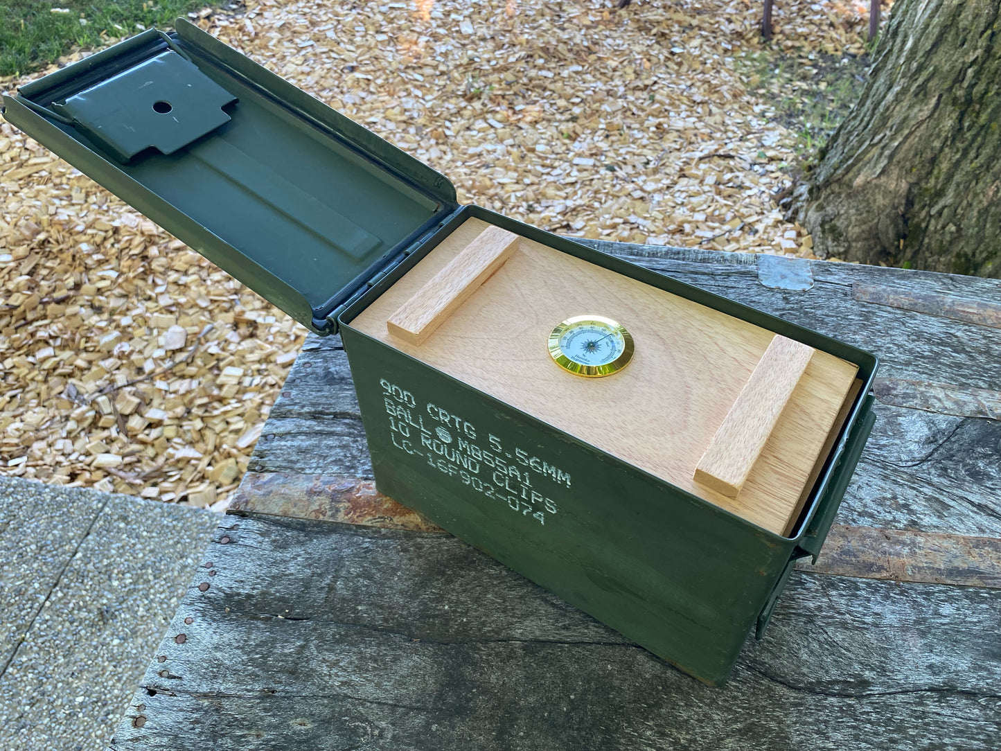 DCC .50 Cal Ammo Can Humidor Gift Set