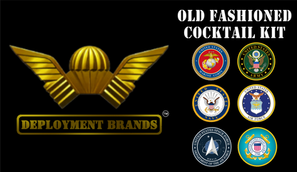 Deployment Brands Armed Forces Old Fashioned Cocktail Kit