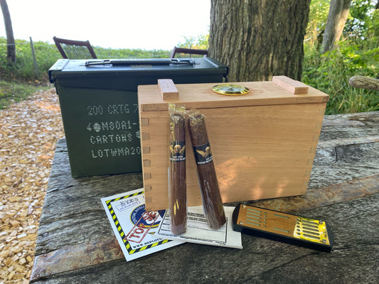 DCC .30 Cal Ammo Can Humidor Gift Set