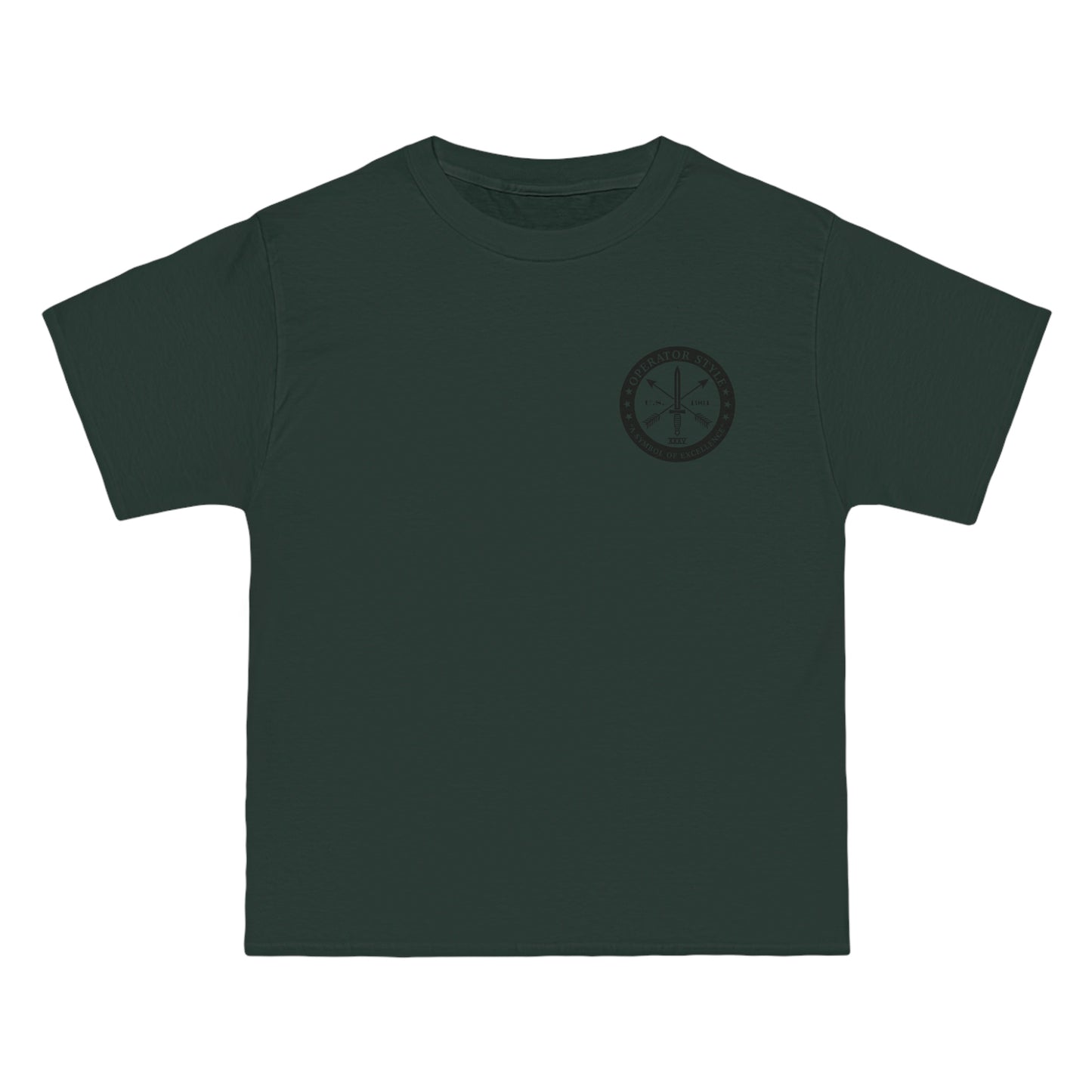 Operator Style/DCC Hanes 100% Cotton Beefy-T®  Short-Sleeve T-Shirt