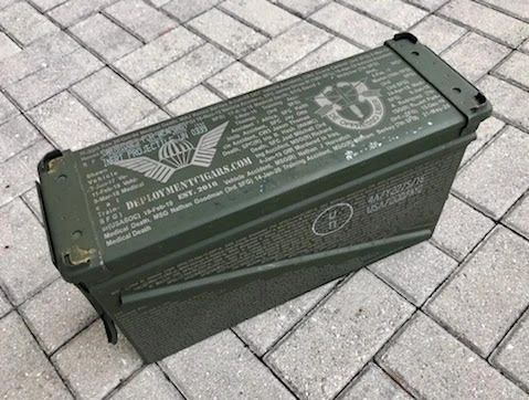 Limited Edition Green Beret Custom 40MM Ammo Can Humidor