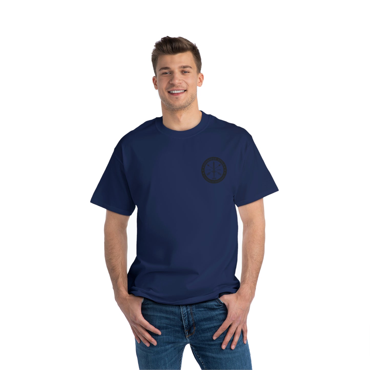 Operator Style/DCC Hanes 100% Cotton Beefy-T®  Short-Sleeve T-Shirt