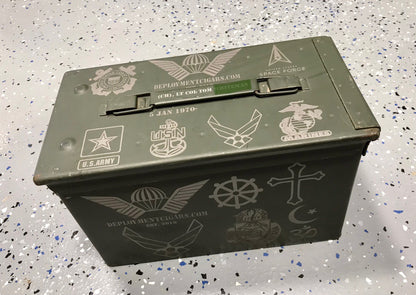 Chaplain Corps Ammo Can Humidor