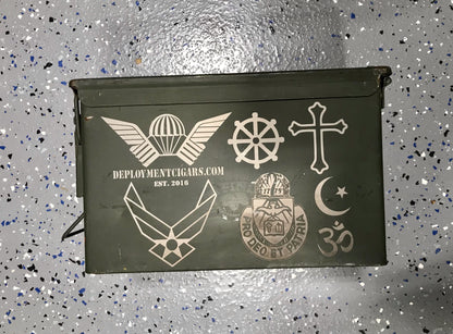 Chaplain Corps Ammo Can Humidor