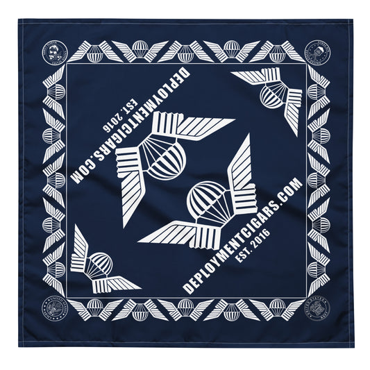 DCC Navy/White Logo Bandana