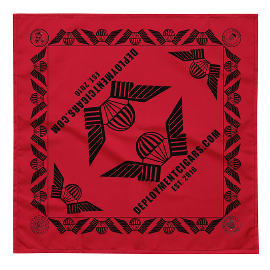 DCC Red/Black Logo Bandana